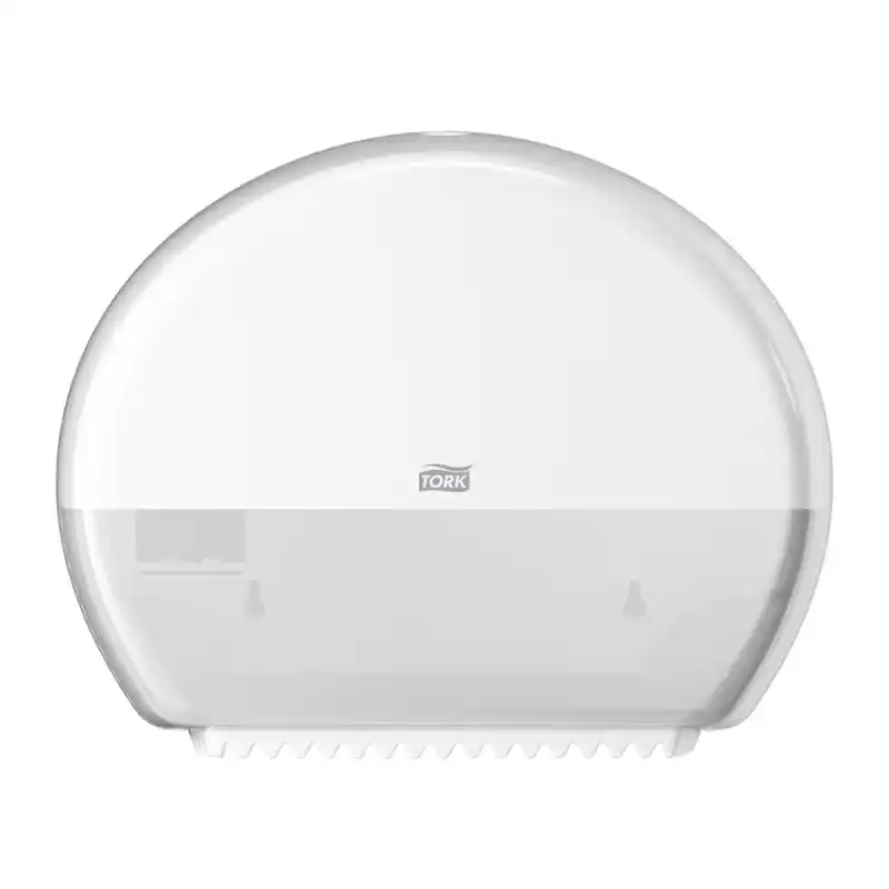 Tork Mini-Jumbo Toilet Roll Dispenser T2 White - 555000