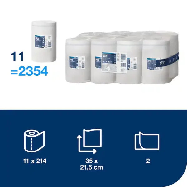 Tork Wiping Paper Plus M1 C/11 - 101221 - Image 3