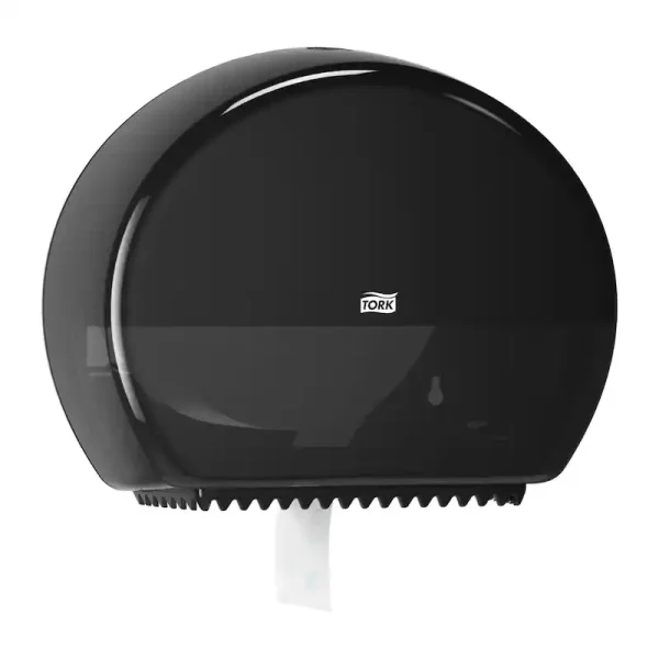 Tork Mini Jumbo Toilet Roll Dispenser T2 Black - 555008