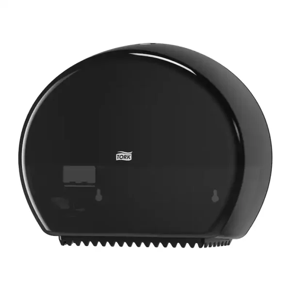 Tork Mini Jumbo Toilet Roll Dispenser T2 Black - 555008 - Image 4