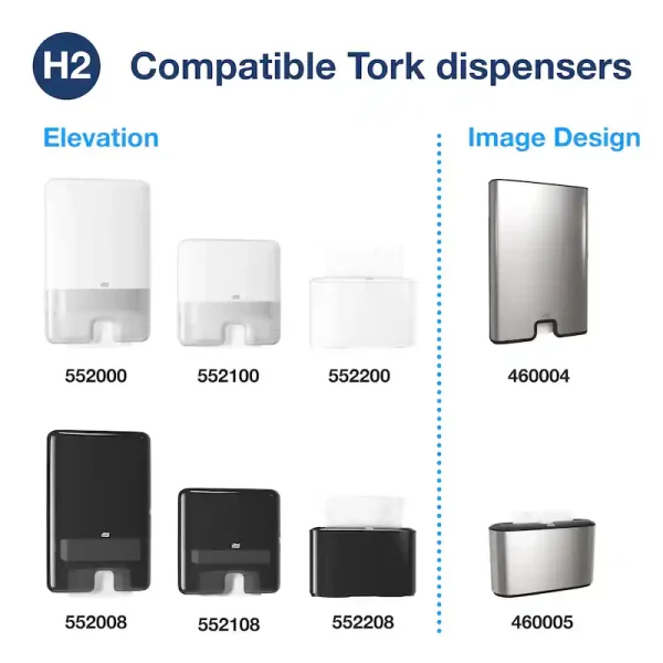 Tork Xpress Mini Hand Towel Dispenser H2 Black - 552108 - Image 10