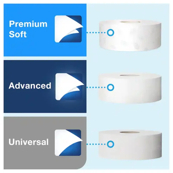 Tork Jumbo Toilet Roll Dispenser T1 White - 554030 - Image 3