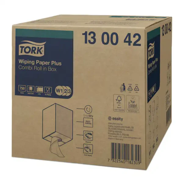 Tork Wiping Paper Plus W1/W2/W3 P/1 - 130042 - Image 4