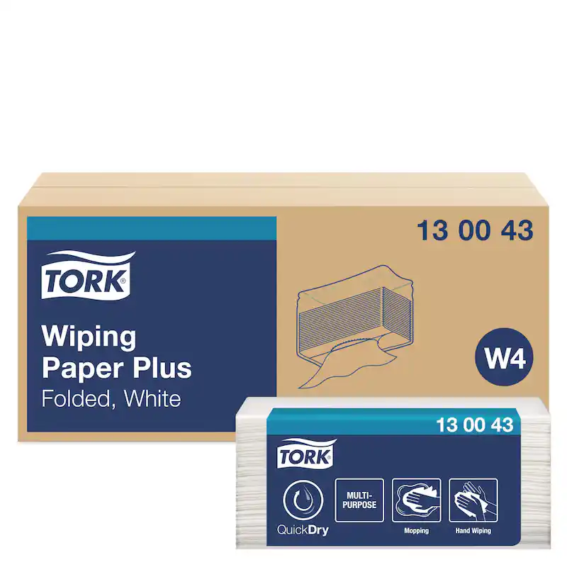 Tork Wiping Paper Plus W4 C/5 - 130043