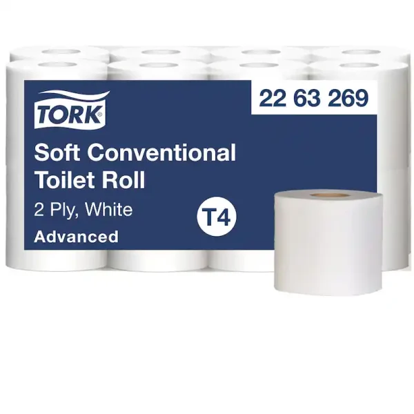 Tork Conventional Toilet Roll T4 C/48 - 2263269