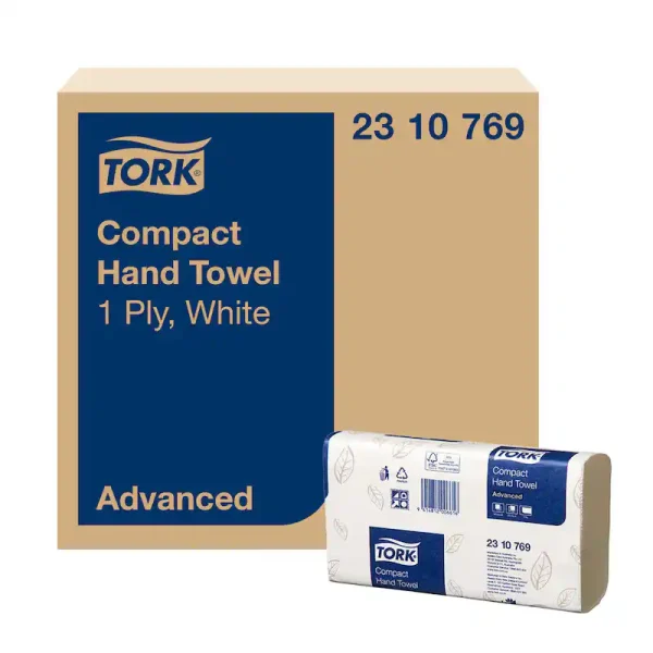 Compact hand towel roll