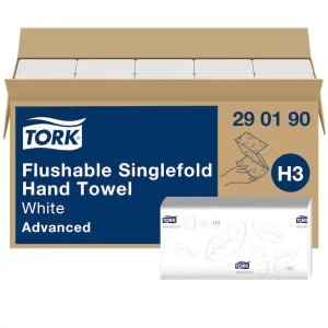 Tork Flushable Singlefold Hand Towel H3 P/15 - 290190