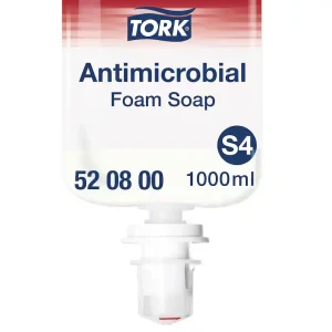 Tork Antimicrobial Foam Soap S4 C/6 - 520800