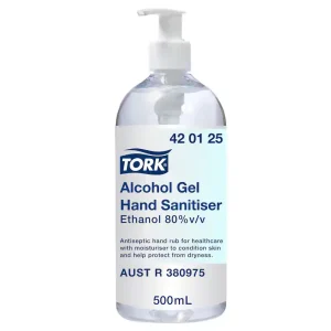 Tork Alcohol Gel Counter Bottle With Pump C/12 - 420125