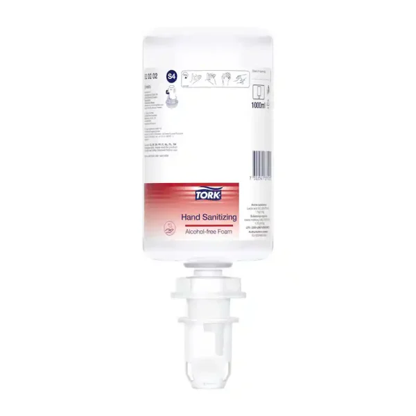 Tork Hand Sanitising Alcohol-free Foam C/6 - 520202 - Image 4
